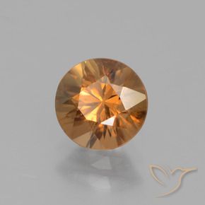 9,17 ctw natürlicher Mittelorange Zirkon, Runden, VS