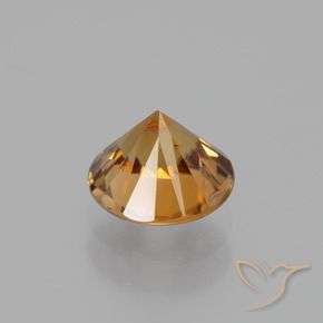 9,17 ctw natürlicher Mittelorange Zirkon, Runden, VS