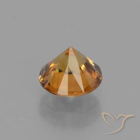 9,17 ctw natürlicher Mittelorange Zirkon, Runden, VVS