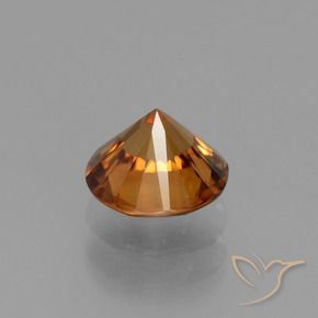 9,17 ctw natürlicher Erde Orange Zirkon, Runden, VS