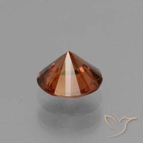 9,17 ctw natürlicher Amber Orange Zirkon, Runden, VS