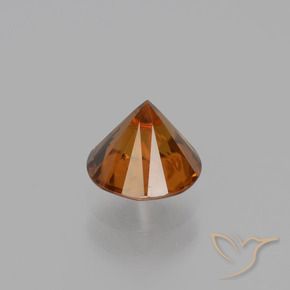 9,17 ctw natürlicher Amber Orange Zirkon, Runden, VS
