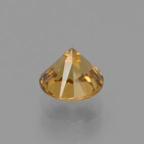 1,88 ctw natürlicher goldener Zirkon, Rundschliff, VS