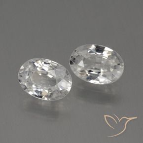 2.35 ct natürliche Warmweiß Zirkon-Edelsteine, Oval, VS
