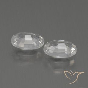 2.15 ct natürliche Warmweiß Zirkon-Edelsteine, Oval, VS