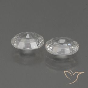 2.30 ct natürliche Warmweiß Zirkon-Edelsteine, Oval, VVS