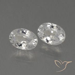2.56 ct natürliche Warmweiß Zirkon-Edelsteine, Oval, VS