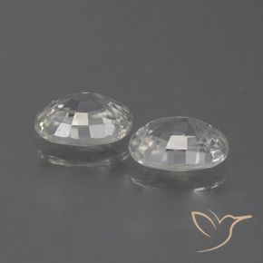 2.54 ct natürliche Warmweiß Zirkon-Edelsteine, Oval, VS