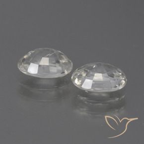 2.45 ct natürliche Warmweiß Zirkon-Edelsteine, Oval, VS