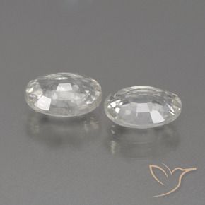 2.07 ct natürliche Warmweiß Zirkon-Edelsteine, Oval, VS