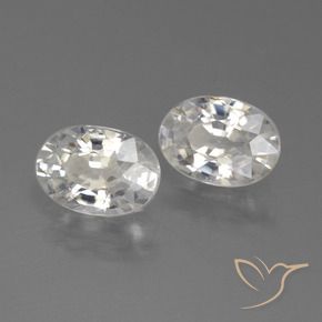 2.30 ct natürliche Warmweiß Zirkon-Edelsteine, Oval, VS