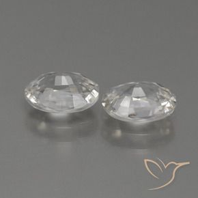2.30 ct natürliche Warmweiß Zirkon-Edelsteine, Oval, VS