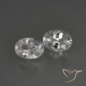 2.47 ct natürliche Klares Weiß Zirkon-Edelsteine, Oval, VVS