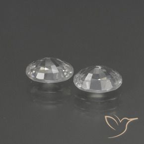 2.47 ct natürliche Klares Weiß Zirkon-Edelsteine, Oval, VVS