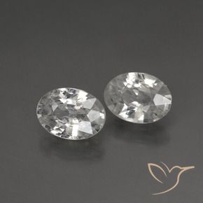 2.14 ct natürliche Klares Weiß Zirkon-Edelsteine, Oval, VS