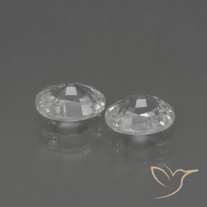 2.51 ct natürliche Klares Weiß Zirkon-Edelsteine, Oval, VS