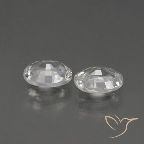 2.44 ct natürliche Klares Weiß Zirkon-Edelsteine, Oval, VS