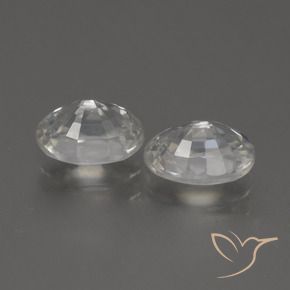 2.65 ct natürliche Warmweiß Zirkon-Edelsteine, Oval, VVS-VS
