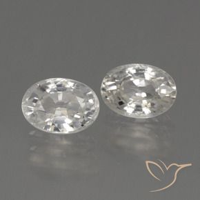 2.70 ct natürliche Warmweiß Zirkon-Edelsteine, Oval, VS