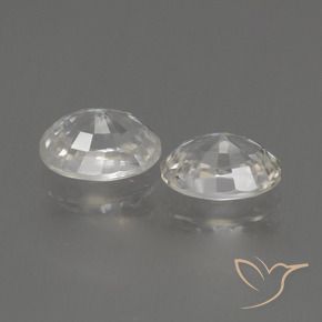 2.70 ct natürliche Warmweiß Zirkon-Edelsteine, Oval, VS