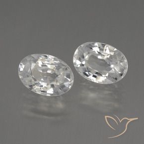 2.69 ct natürliche Warmweiß Zirkon-Edelsteine, Oval, VVS-VS