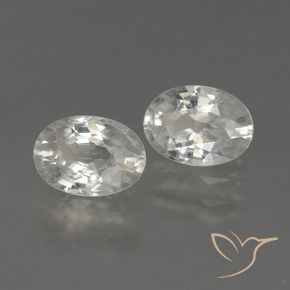 2.38 ct natürliche Warmweiß Zirkon-Edelsteine, Oval, VS