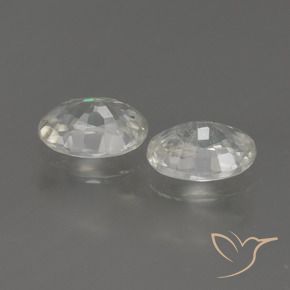 2.38 ct natürliche Warmweiß Zirkon-Edelsteine, Oval, VS