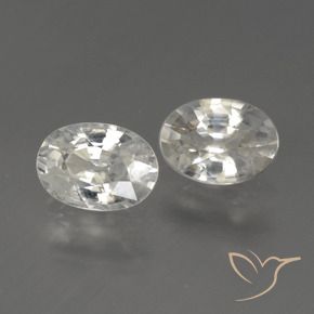 2.44 ct natürliche Warmweiß Zirkon-Edelsteine, Oval, VS