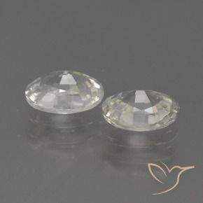 2.44 ct natürliche Warmweiß Zirkon-Edelsteine, Oval, VS