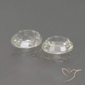 2.49 ct natürliche Warmweiß Zirkon-Edelsteine, Oval, VS