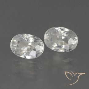 3.20 ct natürliche Warmweiß Zirkon-Edelsteine, Oval, VS
