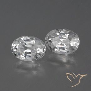 2.31 ct natürliche Klares Weiß Zirkon-Edelsteine, Oval, VVS