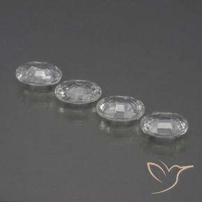 4.39 ct natürliche Klares Weiß Zirkon-Edelsteine, Oval, VS