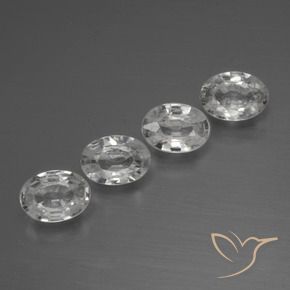 4.05 ct natürliche Klares Weiß Zirkon-Edelsteine, Oval, VS