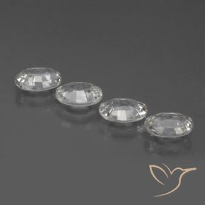 4.05 ct natürliche Klares Weiß Zirkon-Edelsteine, Oval, VS