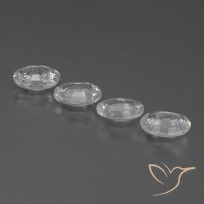 3.66 ct natürliche Klares Weiß Zirkon-Edelsteine, Oval, VS