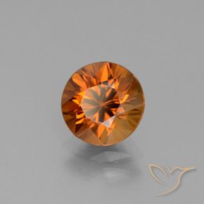9,17 ctw natürlicher Mittelorange Zirkon, Runden, VS