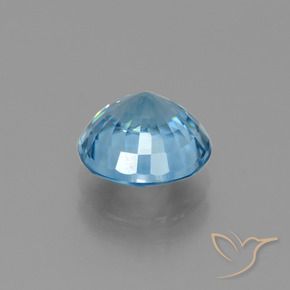 9,17 ctw natürlicher Blau Zirkon, Runden, VS