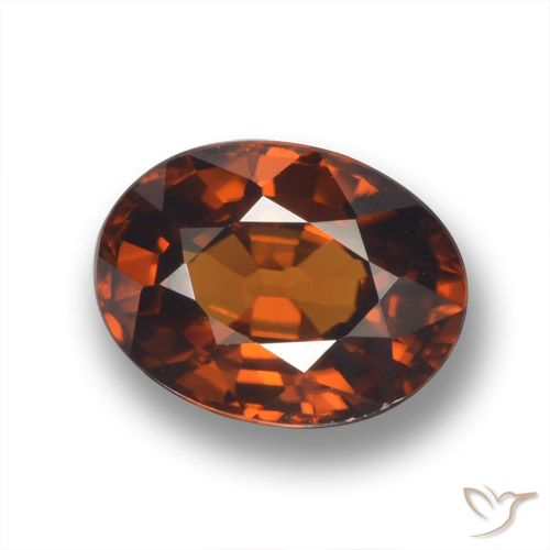 2.03ct Natürlicher Lebkuchen braun Zirkon, Oval, VVS