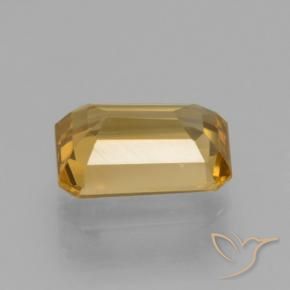 9,17 ctw natürlicher Mittelorange Zirkon, Oktagonschliff, VVS
