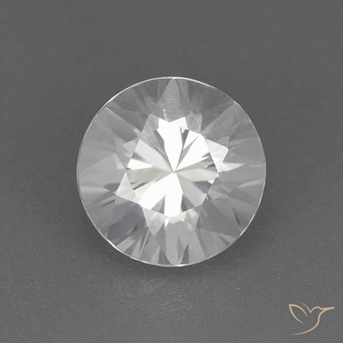 1.85ct Natürlicher Weiß Zirkon, Runden, VVS, Photo A