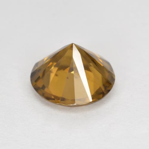 2,62 ctw natürlicher goldener Zirkon, Rundschliff, VS