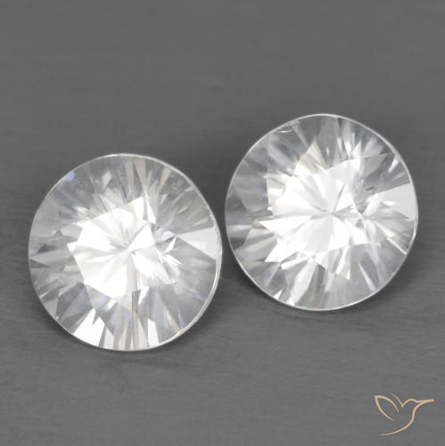 2.51 ct natürliche Weiß Zirkon-Edelsteine, Runden, VVS