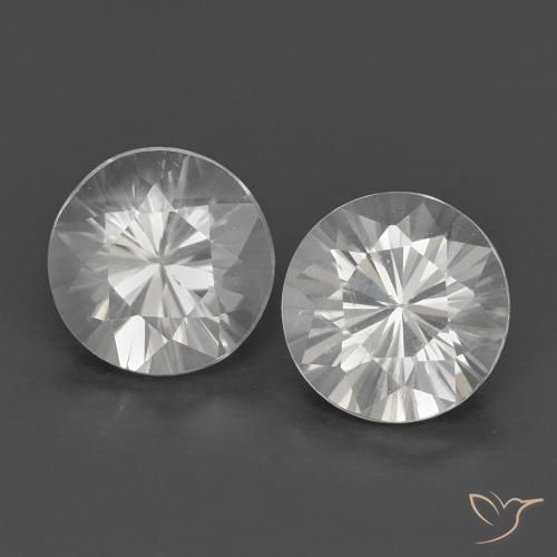 1.50 ct natürliche Weiß Zirkon-Edelsteine, Runden, VS