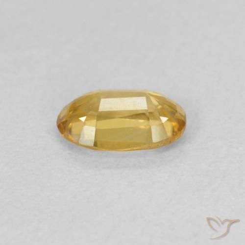 9,17 ctw natürlicher Champagner Zirkon, Oval, VVS-VS
