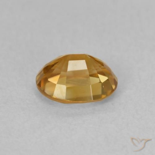 9,17 ctw natürlicher Champagner Zirkon, Oval, VVS-VS