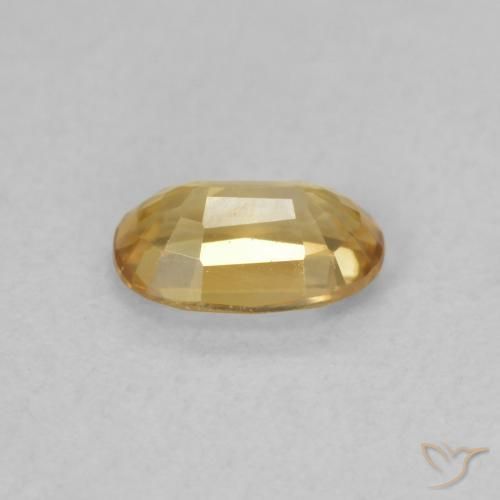 9,17 ctw natürlicher Champagner Zirkon, Oval, VVS-VS