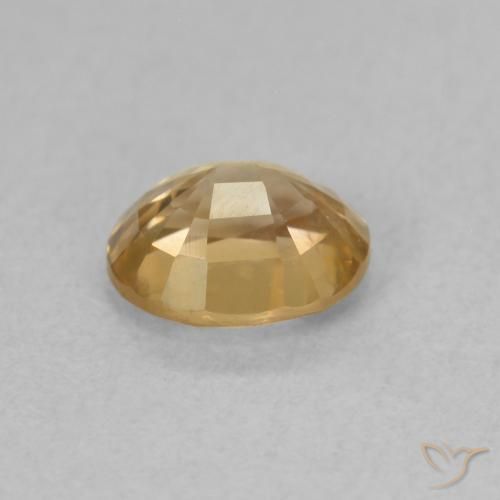 9,17 ctw natürlicher Champagner Zirkon, Oval, VS