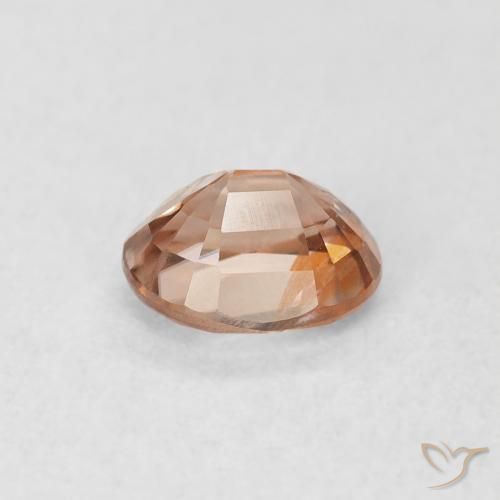 9,17 ctw natürlicher Light Grapefruit Pink Zirkon, Oval, VS