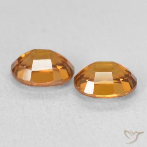 1.32 ct natürliche Erde Orange Zirkon-Edelsteine, Oval, VS
